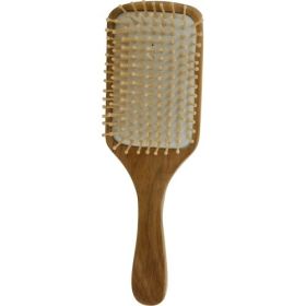 SPA ACCESSORIES by Spa Accessories WOOD BRISTEL HAIR BRUSH - BAMBOO PADDLE