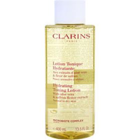 Clarins By Clarins Hydrating Toning Lotion With Aloe Vera & Saffron Flower Extracts - Normal To Dry Skin  --400ml/13.5oz For Women
