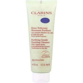 Clarins By Clarins Purifying Gentle Foaming Cleanser With Alpine Herbs & Meadowsweet Extracts - Combination To Oily Skin  --125ml/4.2oz For Women