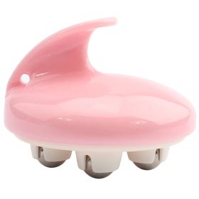 Rolling Body Massager (Color: Pearl pink)